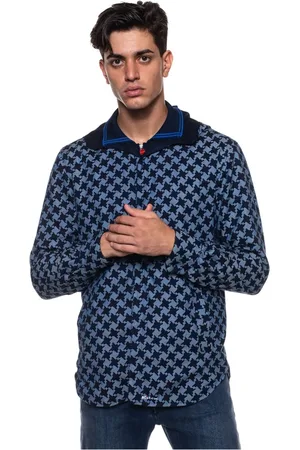Kiton Jakke, Herre, Blå, M, Bomuld, Walter Reversible Jakke