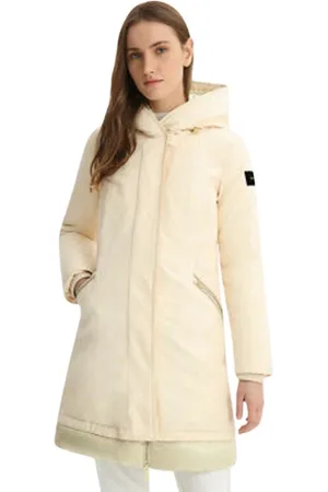 Woolrich Frakke, Dame, Hvid, L, Uld, Ottoman Parka