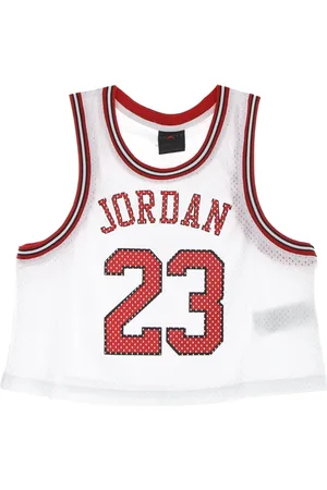 Jordan Top, Dame, Hvid, XL, Polyester, Mesh Crew-Neck Tanktop
