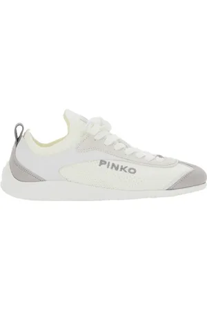 Pinko Sko, Dame, Hvid, 36 EU, Bomuld, Reby 03 Sneakers