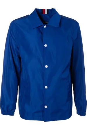 Tommy Hilfiger Jakke, Herre, Blå, S, Polyester, Coach Jakke