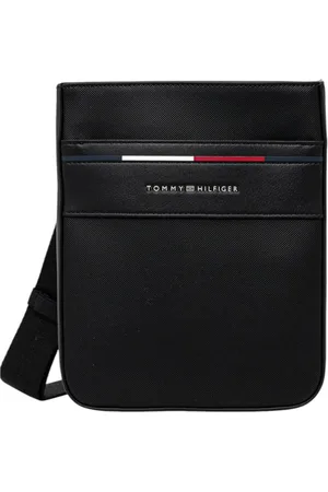 Tommy Hilfiger Taske, Herre, Sort, ONE SIZE, Uld, Signature Crossbody Taske