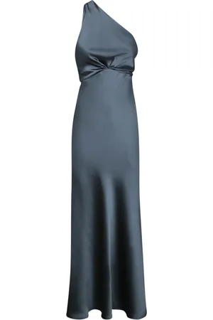 BLANCA Kjole, Dame, Grå, M, Elegant Grå Kjole til Kvinder