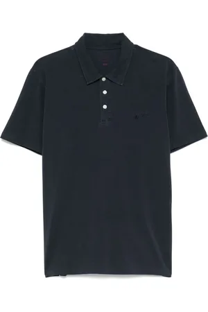 Woolrich Top, Herre, Blå, M, Bomuld, Polo Shirt med korte ærmer