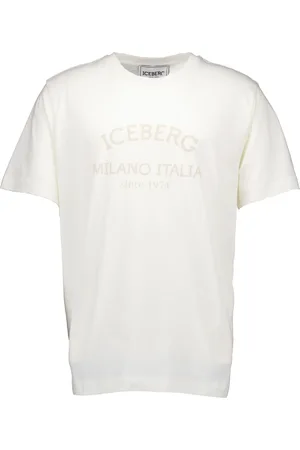 Iceberg Top, Herre, Hvid, 2XL, Bomuld, T-Shirt Jersey