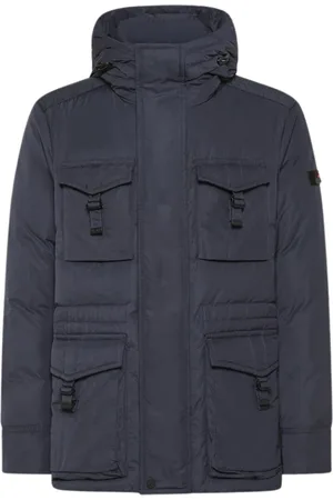 Peuterey Jakke, Herre, Blå, 2XL, Uld, Quilted Jacket Aiptek MFC 04