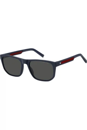 Tommy Hilfiger Tilbehør, Herre, Blå, 55 MM, Uld, Solbriller