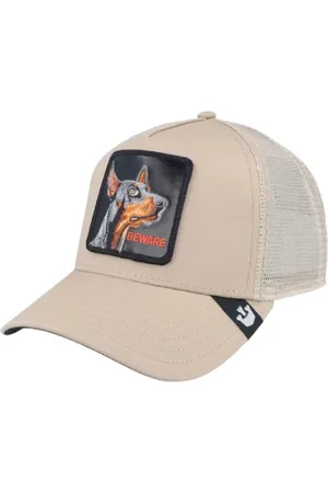 Goorin Bros. Tilbehør, unisex, Brun, ONE SIZE, Bomuld, Doberman Trucker Cap Animal Farm Collection