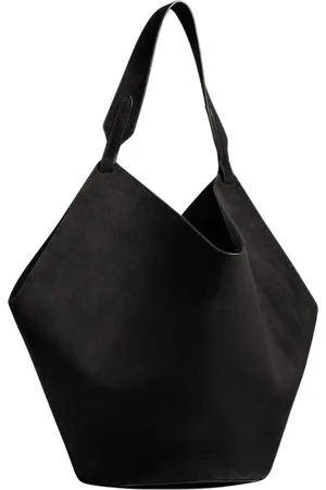 Khaite Taske, Dame, Sort, ONE SIZE, Uld, Stilfuld Tote Bag