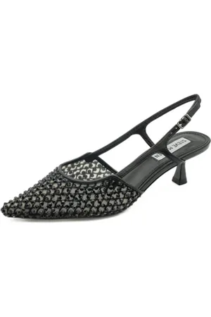 Steve Madden Sko, Dame, Sort, 36 EU, Rhinestone Legacy Damehæle