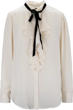 Ralph Lauren Bluser & Skjorter, Dame, , L, Uld, Bluse Kvinde Knap
