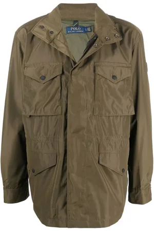 Ralph Lauren Jakke, Herre, Grøn, M, Polyester, Let Jakke
