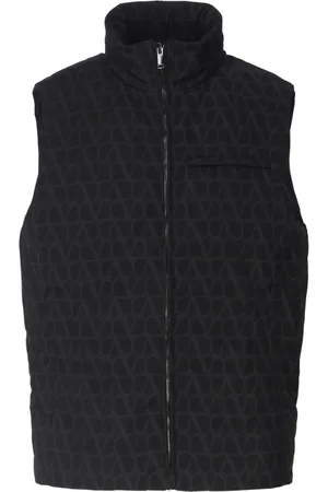 VALENTINO GARAVANI Jakke, Herre, Sort, M, Uld, Polstret Vest