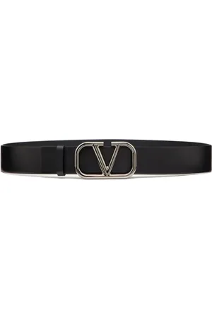 VALENTINO GARAVANI Tilbehør, Herre, Sort, 95 CM, Læder, Læderbælte