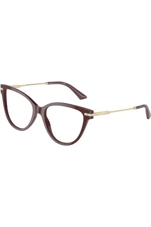 Jimmy Choo Tilbehør, unisex, Rød, 54 MM, Røde solbriller