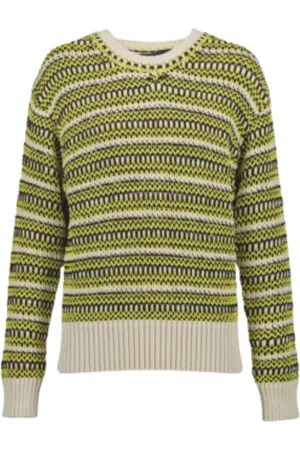 Isabel Marant Strik, Dame, Flerfarvet, 2XS, Bomuld, Stribet Bomuldsstrik Pullover