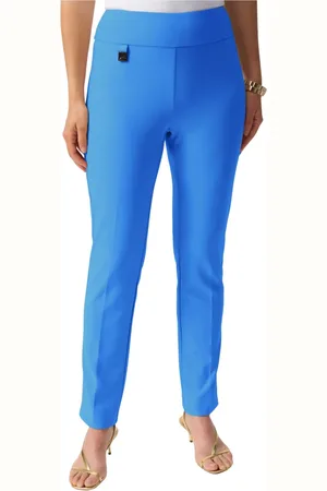 Joseph Ribkoff Bukser, Dame, Blå, 3XL, Uld, Stilfulde Bukser