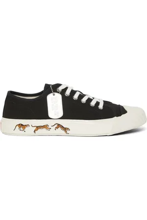 Kenzo Sko, Dame, Sort, 39 EU, Uld, Stilfulde Sneakers