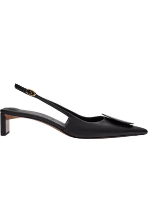 Jacquemus Sko, Dame, Sort, 36 EU, Les Slingbacks Duelo Basses Pumps