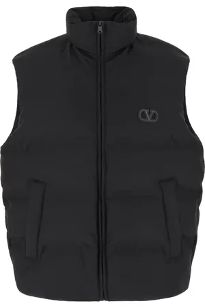 VALENTINO GARAVANI Jakke, Herre, Sort, M, Uld, Piumini Vest
