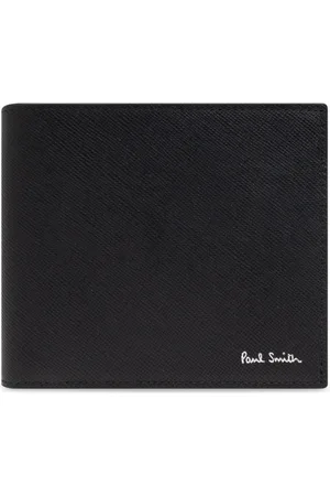Paul Smith Tilbehør, Herre, Sort, ONE SIZE, Læder, Commuter Mini Interior Half Wallet