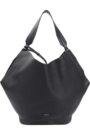 Khaite Taske, Dame, Sort, ONE SIZE, Uld, Lotus Medium Skuldertaske
