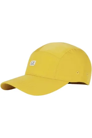 C.P. Company Tilbehør, unisex, Gul, ONE SIZE, Bomuld, Chrome Baseball Cap