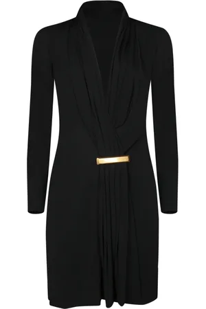 Tom Ford Kjole, Dame, Sort, XS, Sort Kjole Hæv Garderobe Elegance Stil