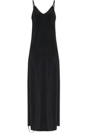Maison Margiela Kjole, Dame, Sort, 2XS, Stropløs kjole