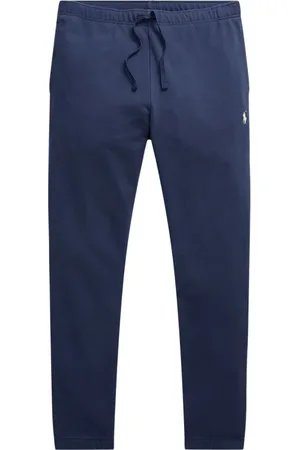 Ralph Lauren Bukser, Herre, Blå, S, Uld, Stilfulde Joggingbukser