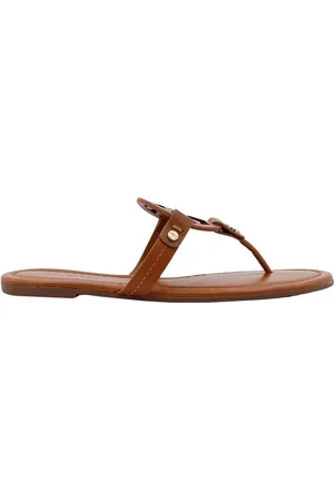 Tory Burch Sko, Dame, Brun, 36 EU, Læder, Miller lædersandaler
