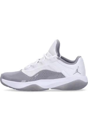 Jordan Sko, Dame, Hvid, 37 1/2 EU, Læder, Low Air 11 Cmft Sneakers