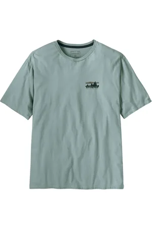 Patagonia Top, Herre, Blå, S, Bomuld, Skyline `73 T-Shirt