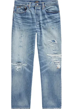 Ralph Lauren Jeans, Herre, Blå, W34 L34, Denim, Denim Jeans