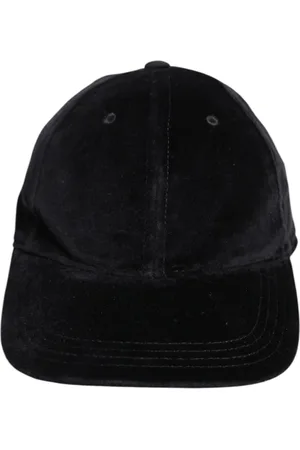 Dolce & Gabbana Tilbehør, Herre, Sort, 57 CM, Bomuld, Sort Bomuld Baseball Cap med Logo