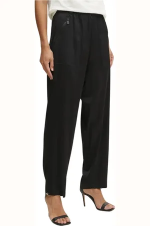 Pinko Bukser, Dame, Sort, XS, Slim-fit Bukser