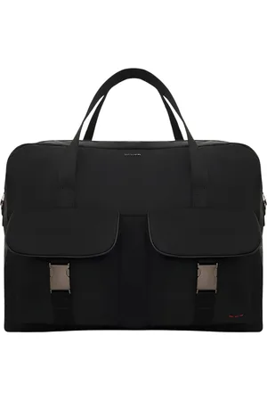 Kiton Taske, Herre, Sort, ONE SIZE, Læder, Læder Dokumentmappe med Elegant Design