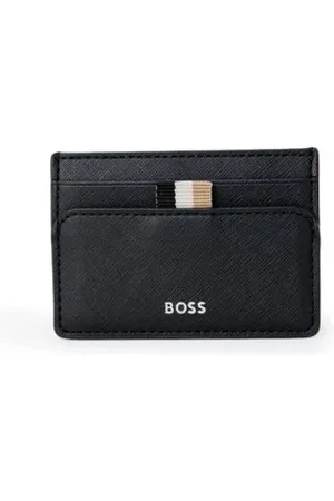 HUGO BOSS Tilbehør, Herre, Sort, ONE SIZE, Polyamid Kortholderpung