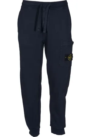 Stone Island Bukser, Herre, Blå, S, Bomuld, Track Pants