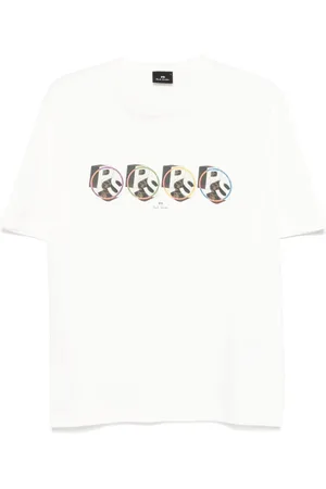 Paul Smith Top, Herre, Hvid, 2XL, Hvide Crew Neck T-shirts og Polos