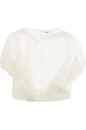 Khaite Bluser & Skjorter, Dame, Hvid, S, Niles Top