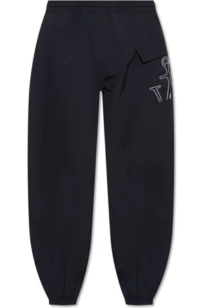 J.W.Anderson Bukser, Herre, Sort, M, Nylon, Twisted Joggers
