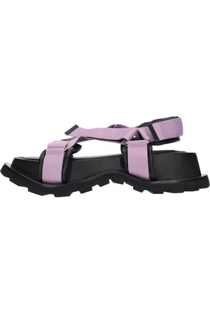Jil Sander Sko, Dame, Lilla, 38 EU, Læder, Sandaler Lilac