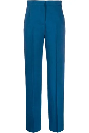 Tory Burch Bukser, Dame, Blå, XS, Straight Bukser