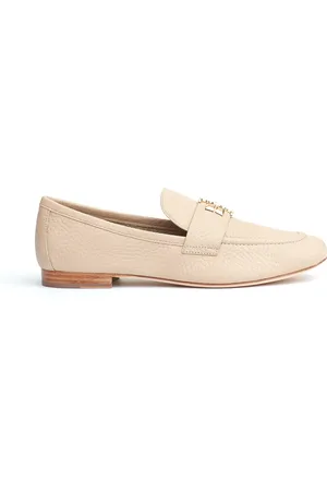 Tory Burch Sko, Dame, , 39 EU, Læder, Læder Mokkasin med Logo