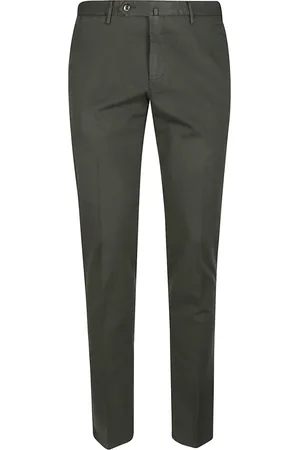 PT Torino Bukser, Herre, Grøn, L, Slim Fit Bukser