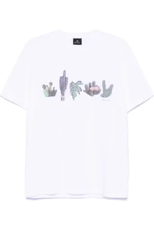 Paul Smith Top, Herre, Hvid, M, Hvide Crew Neck T-shirts og Polos