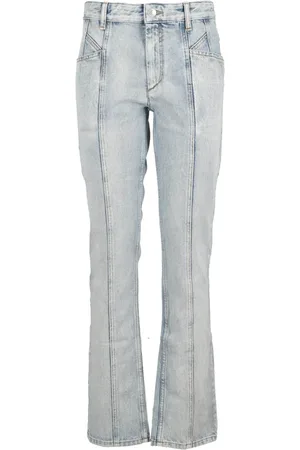 Isabel Marant Jeans, Dame, Blå, 2XS, Bomuld, Laora Flared Jeans