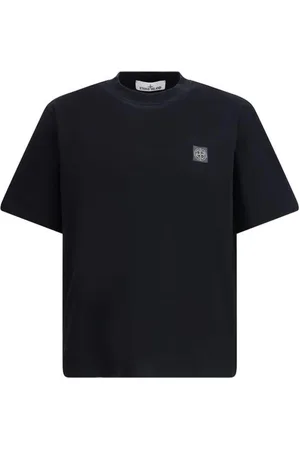 Stone Island Top, Herre, Sort, S, Bomuld, Cotton T-Shirt
