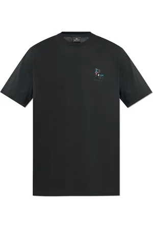 Paul Smith Top, Herre, Sort, XL, Bomuld, T-shirt med print